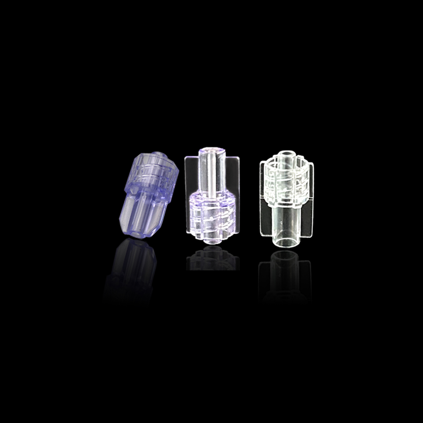 Medical Labs - ขั้วต่อ Luer-lock ตัวผู้ 100 ชิ้น สำหรับระบบลูเออร์และสายสวน,