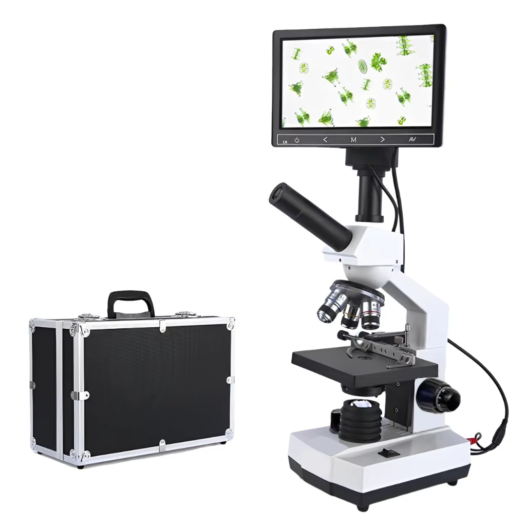 Medical Labs - กล้องจุลทรรศน์ดิจิตอลแบบสองตาชนิด HD ขายดีที่สุด กำลังขยาย 400 เท่า