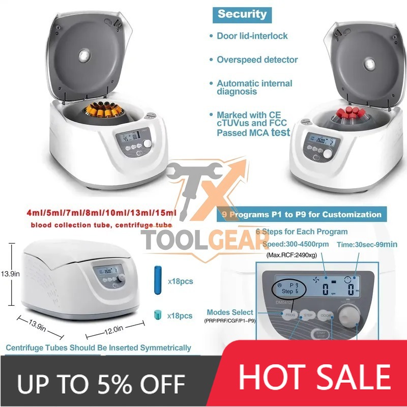 Medical Labs - เครื่องปั่นเหวี่ยงไมโครเซนทริฟิวจ์ทางการแพทย์ IKEME รุ่น Laboratory Clinical Low