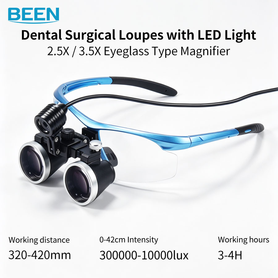Medical Labs - แว่นขยายทางการแพทย์สำหรับทันตกรรม ขนาด 2.5x420 มม. แว่นขยายสำหรับห้องปฏิบัติการทันตกรรม แว่นขยายสำหรับทันตแพทย์